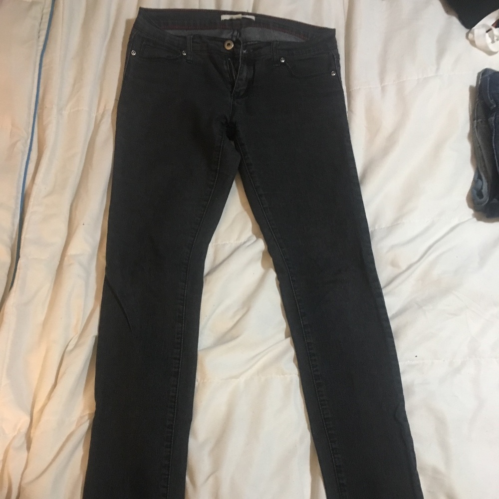 Black skinny jeans